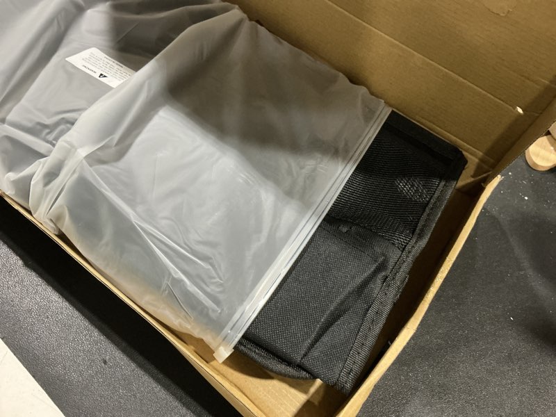 Condition photo showing Good Condition for car backseat organizer with table tray(1pack) 9 storage pockets backseat car organizer with tablet holder, back seat organizer for kids road trip essentials travel