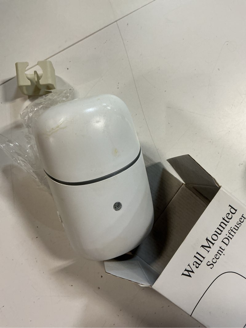 Condition photo showing Good Condition for plug in waterless diffuser, essential oil diffuser for home, office, up to 500 sq. ft coverage, small plug in wall waterless diffuser for scent air