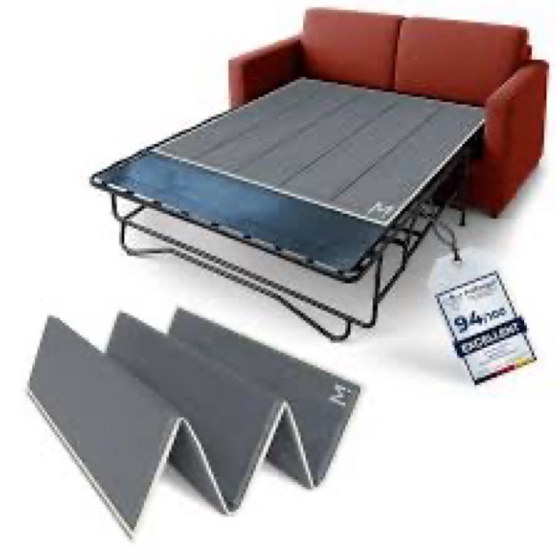 Meliusly Heavy Duty Sleeper Sofa Support Board (48x48 - Full Size) Reinforced Wood Sofa Bed Support,