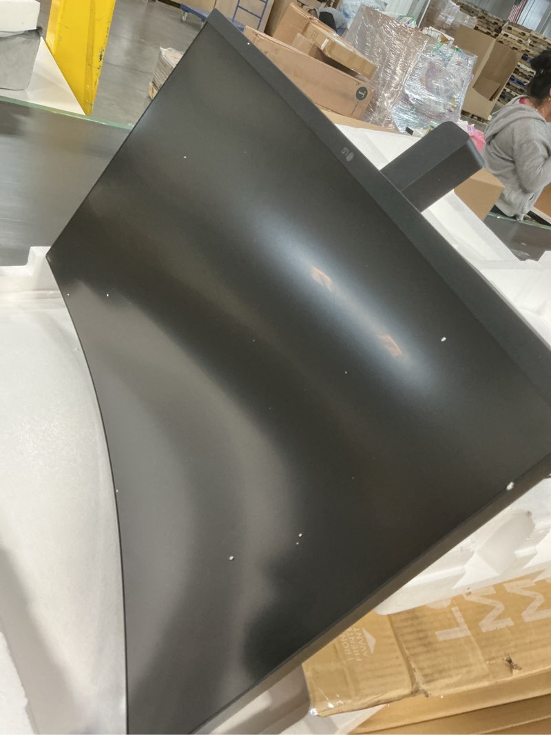 Condition photo showing As Is for LG 32MR50C-B Curved Monitor 32-Inch FHD 100Hz AMD FreeSync OnScreen Control Dynamic Action Sync Black Stabilizer Tilt Stand (HDMI) - Black