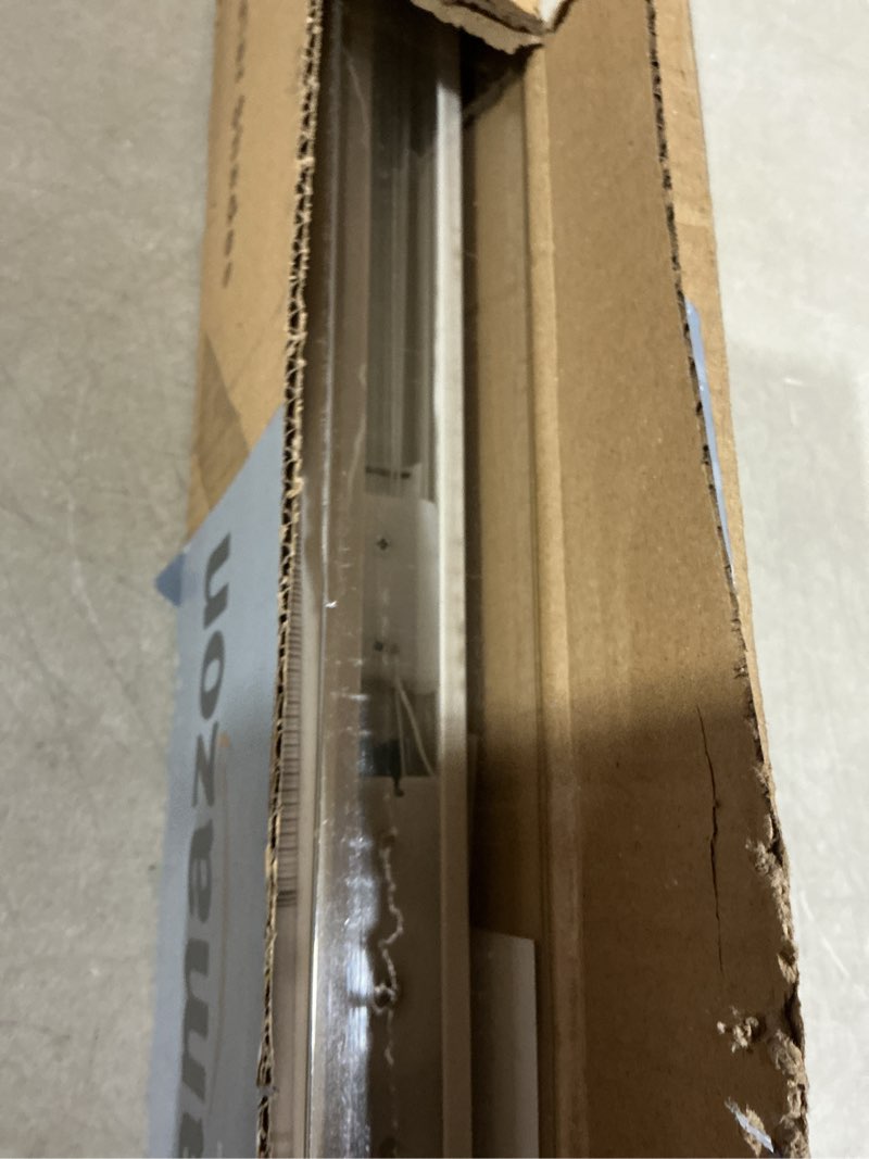 Condition photo showing Good Condition for LazBlinds No Tools No Drill Cordless Cellular Shades, Blackout Light Blocking Honeycomb Shades for Home, Thermal Insulation Blinds for Windows, 24" W x 36" H, White Blackout-white 24" W x 36" H