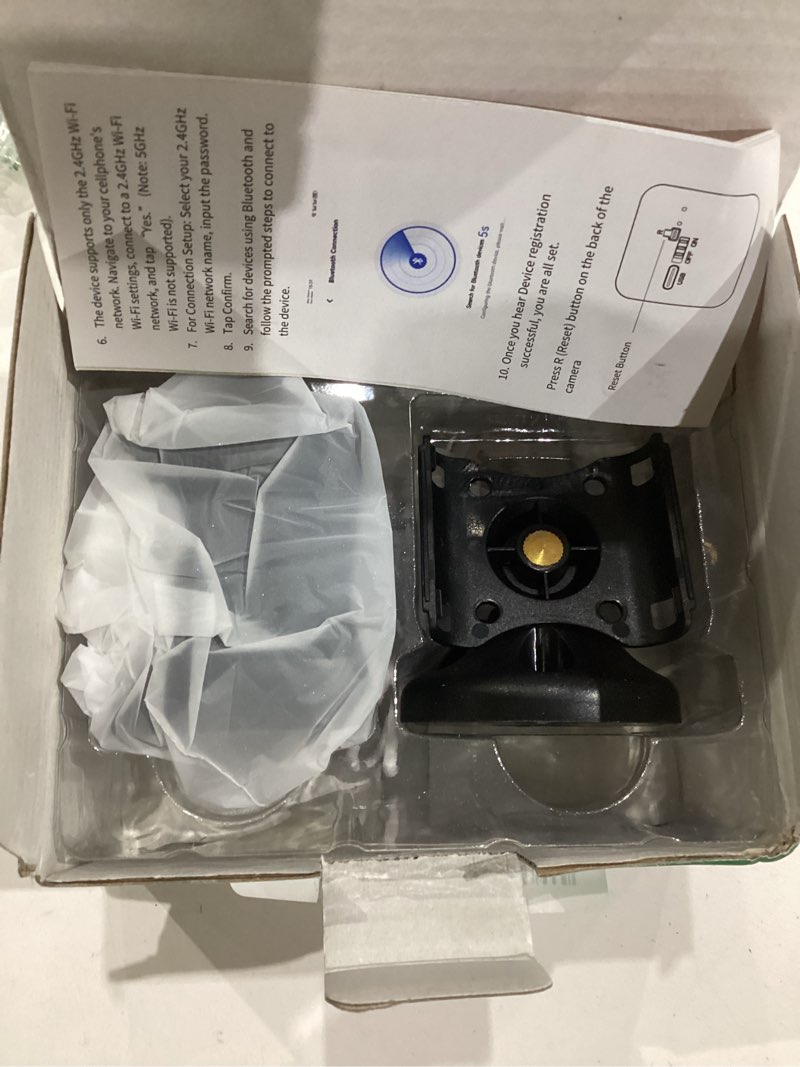 Condition photo showing Good Condition for spy camera - 2k hidden camera with long battery life & ai motion detection, wireless small cameras hidden with mic and speaker for home, no sd card support