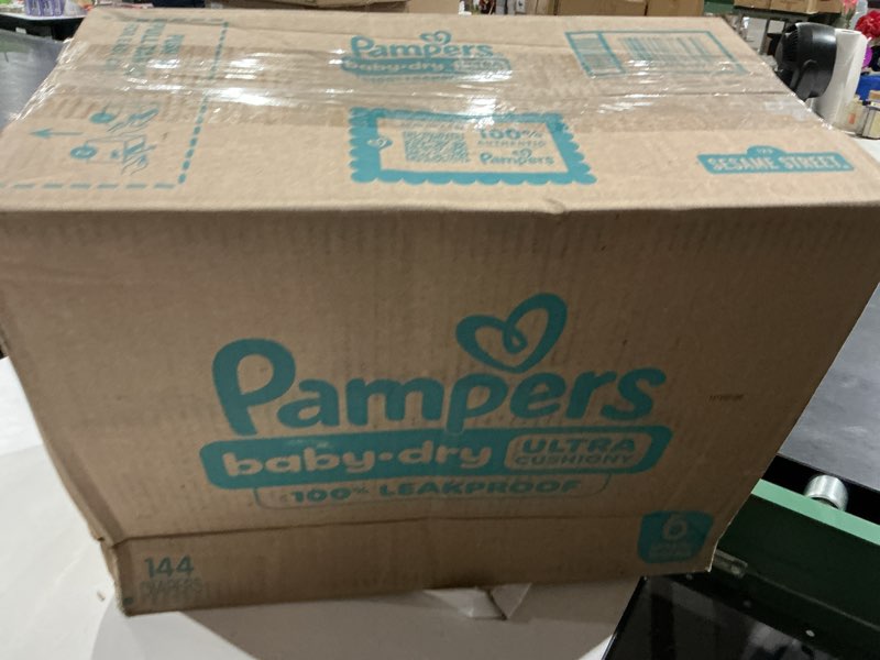 Condition photo showing New/Like New for pampers baby dry diapers size 6  144 count (select for more options)
