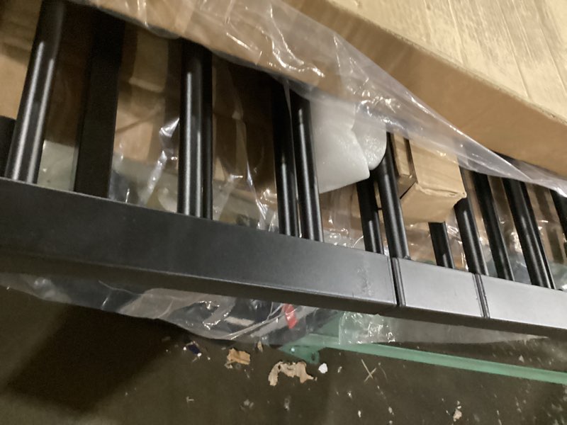 Condition photo showing Good Condition for babelio baby gate with cat door, catprivilege ?, extra wide 29-55" cat gate, 30" tall pressure mounted safety gate for large openings, stairs & doorways, auto close, black black 29-55" wide, 30" tall