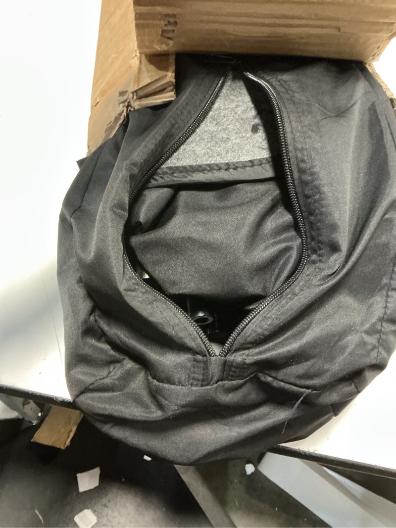 Condition photo showing As Is for Portable Bed Tent, Blackout Privacy Canopy with 3 Doors & Breathable Mesh, Large Space for Adults, Indoor Sleeping Shelter for Dorms/Shared Rooms Black 41.3"W x 78.7"L (Pack of 1)