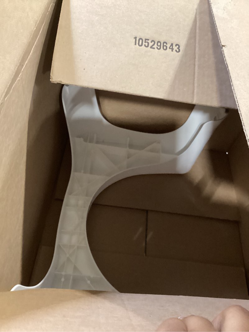 Condition photo showing Good Condition for squatty potty simple curve bathroom toilet stool 7" white