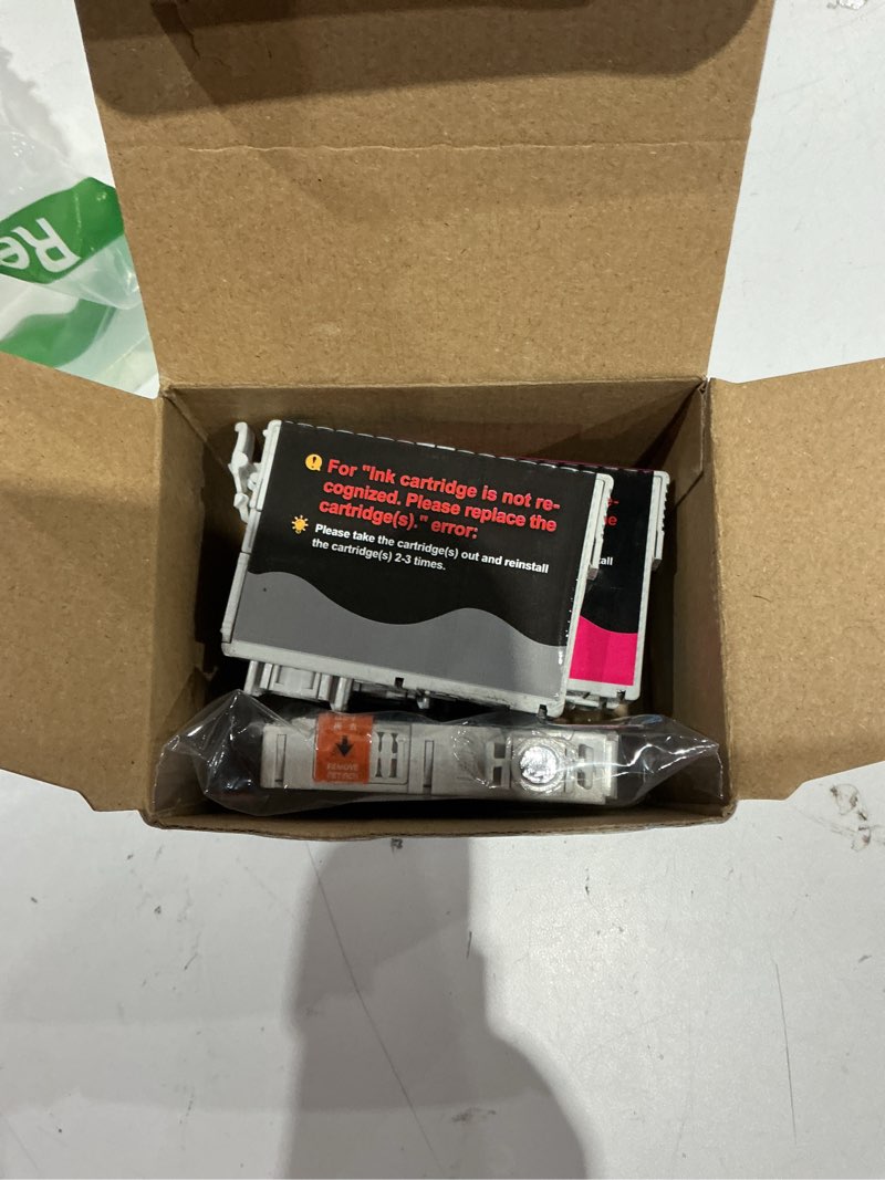 Condition photo showing Good Condition for uniwork remanufactured 126 ink cartridges replacement for epson 126 t126 use for workforce 435 520 545 635 645 wf-3520 wf-3530 wf-3540 wf-7010 wf-7510 wf-7520 stylus nx430 printer 5 pack