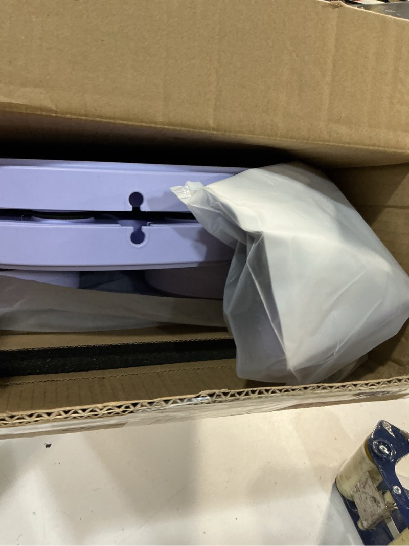 Condition photo showing Good Condition for pilates board - 2025 updated pilates reformer machine set, multi-purpose foldable pilates reformer board for home, 6 in 1 pilates sliding board purple