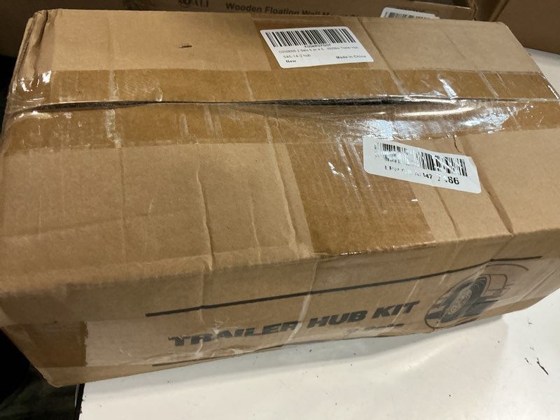 Condition photo showing Good Condition for 2 sets 3500 lbs pre-iubricated trailer hub kits 5 bolt 4.5 for 1-1/16'' to 1-3/8'' #84 tapered spindle,pre-assmelde l44649 l68149 bearings and grease seal trailer hubs 5 lug kit
