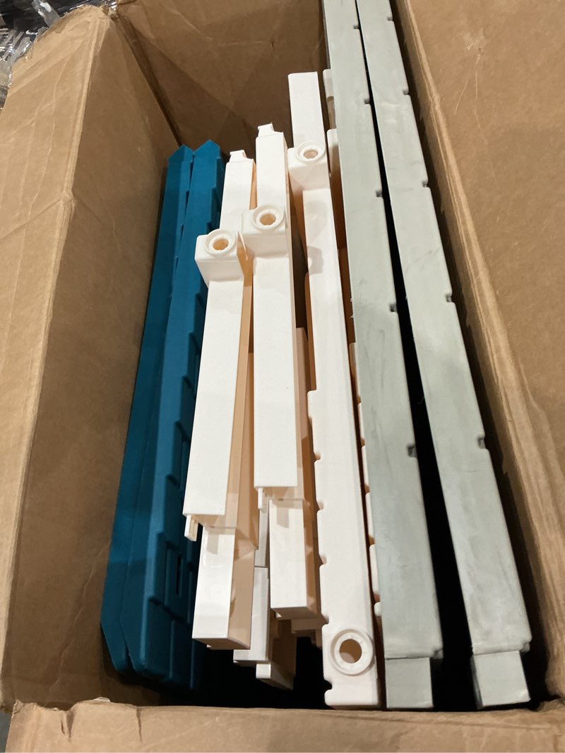 Condition photo showing As Is for little tikes small cape cottage refresh playhouse - blue