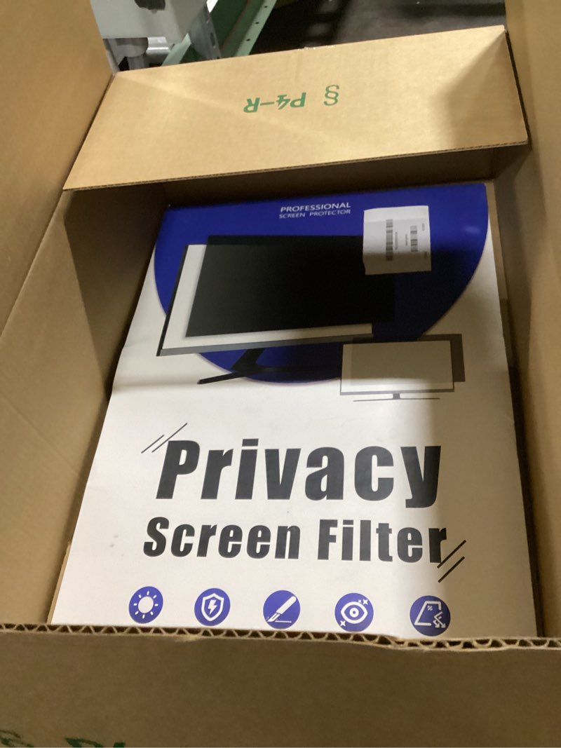 Condition photo showing Good Condition for [2-Pack] 27 Inch Privacy Screen for Computer Monitor 16:9 Aspect Ratio, Eye Protection Anti Blue Light Glare Shield, 27inch Removable Black Blackout Anti Spy Desktop Security Private Filter 27''(16:9)