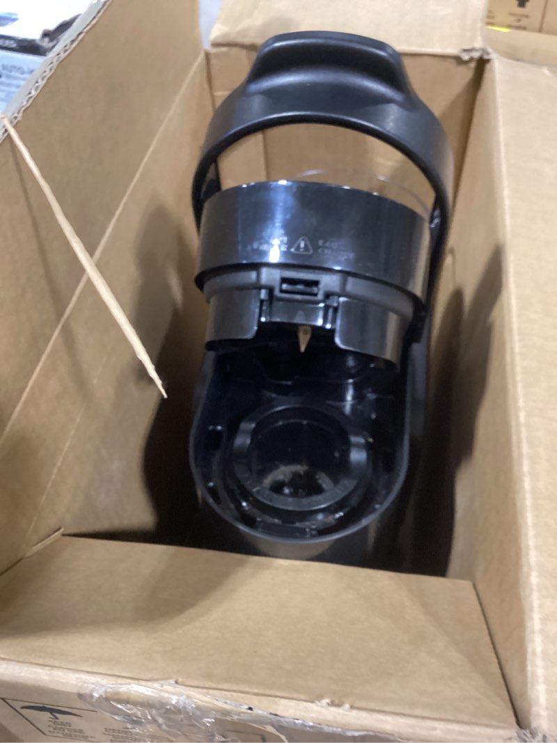 Condition photo showing As Is for keurig k-express single serve k-cup pod coffee maker, 3 brew sizes, strong button feature, 42oz removable reservoir, black