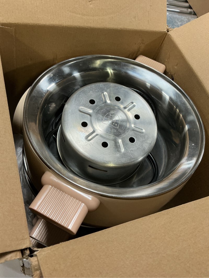 Condition photo showing Good Condition for Joydeem Electric Food Steamer for Cooking, 2-Tier Stainless Steel Vegetable & Food Steamers, 15L/15.9 qt Large Capacity, JD-DZG15B