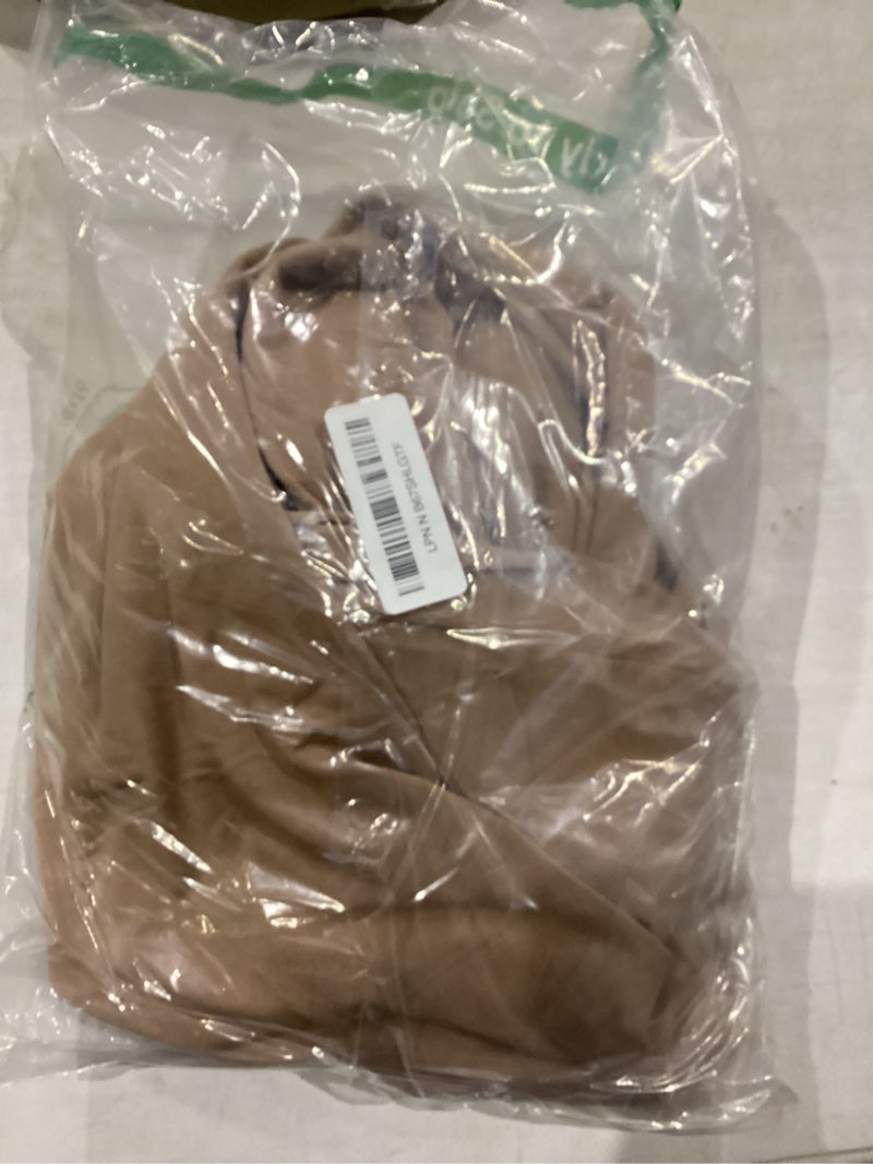 Condition photo showing New/Like New for Wokceer 6.6FT Wedding Arch Backdrop Cover Spandex Fitted Wedding Arch Stand Covers Round Top Nude Brown Chiara Backdrop Cover for Birthday Party Ceremony Banquet Decoration 6.6 FT Nude Brown