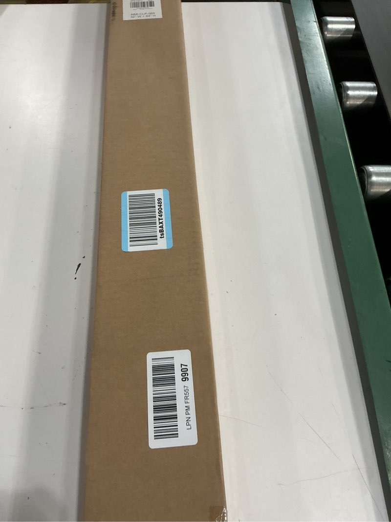 Condition photo showing New/Like New for lazblinds no tools no drill 1" vinyl mini blinds, cordless blinds for windows, light filtering horizontal window blinds & shades, 32" w x 64" h, white cordless-white 32" w x 64" h