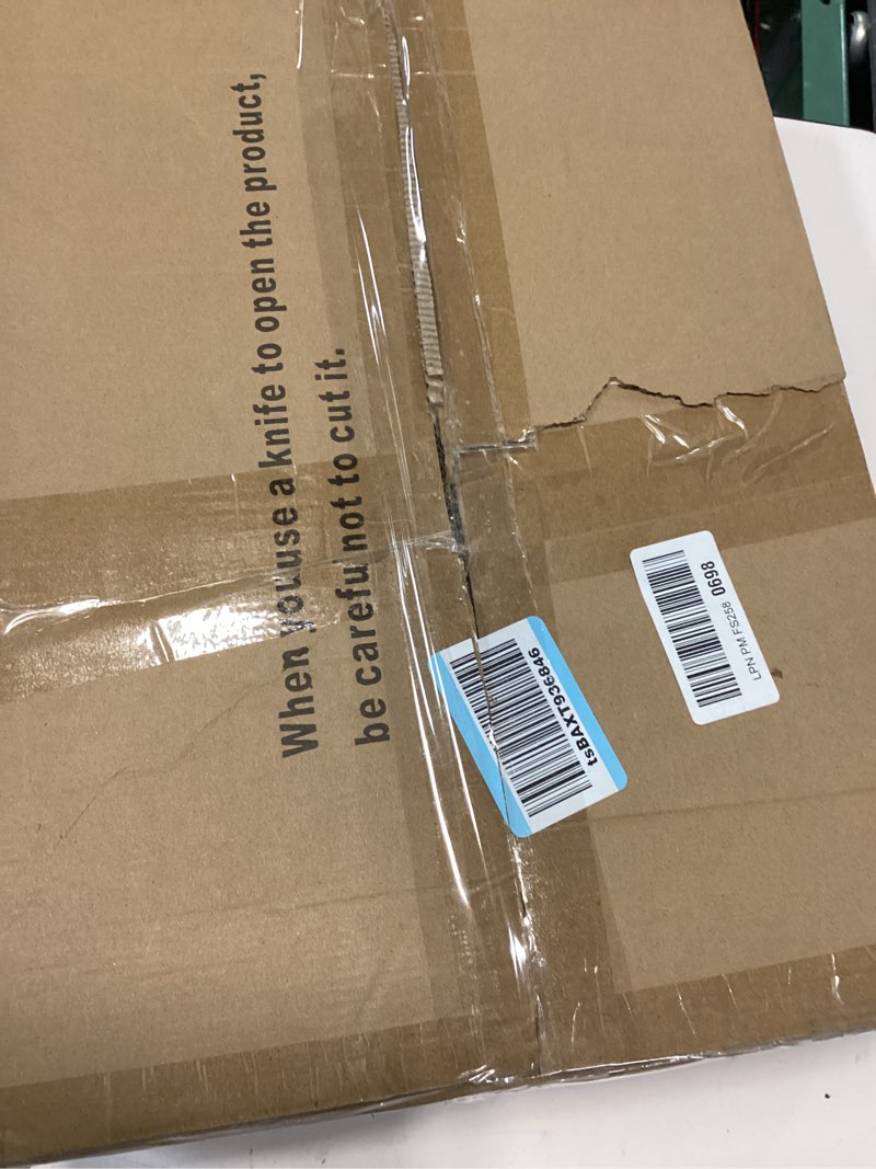 Condition photo showing New/Like New for heavy duty pedestal sign holder for display, 11 x 17 inches adjustable floor standing sign holder with weighted base , vertical and horizontal view sign stand for indoor/outdoor advertising?black black 11x17in