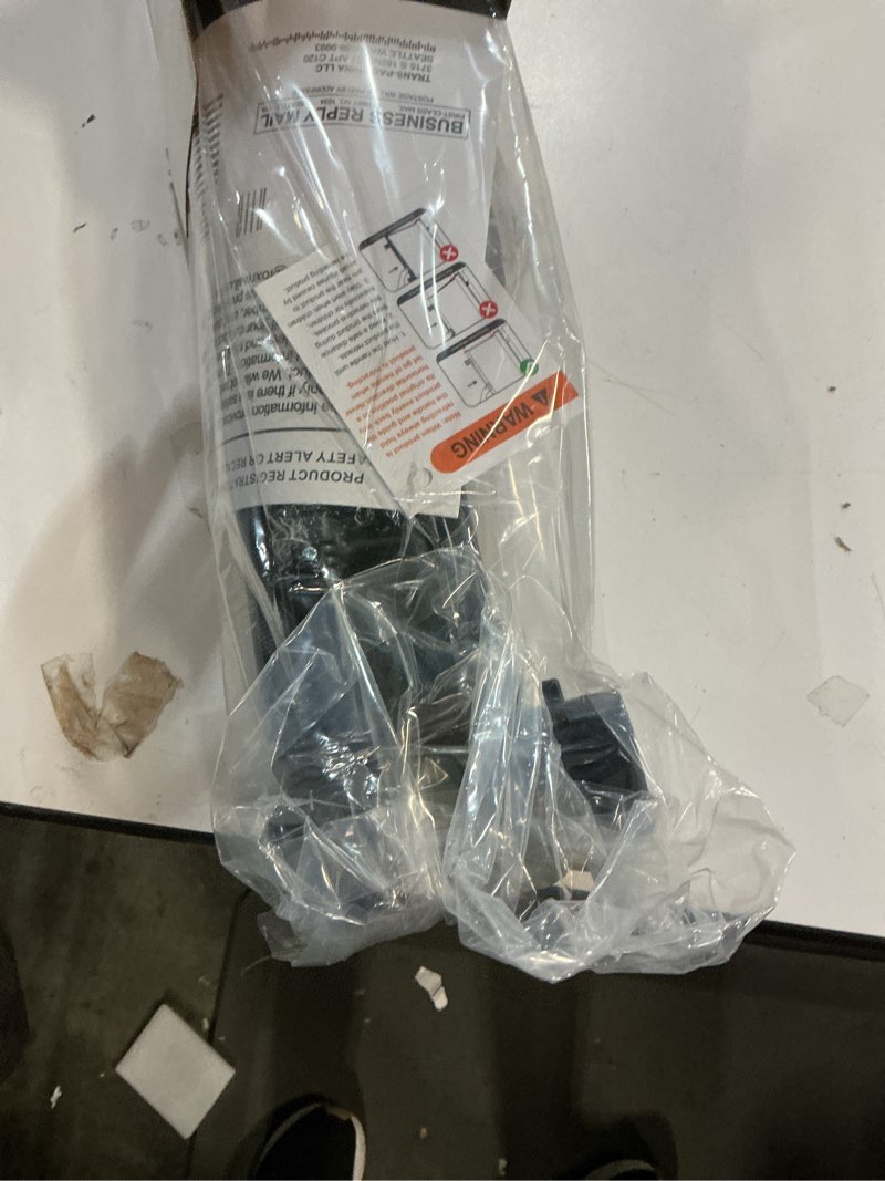 Condition photo showing item condition for Reinforced 41 Inch Extra Tall Baby Gate 55" Wide Retractable Dog Gate with Support Rods – Prevents Crawling Under, Indoor Extra Tall Dog Gate Retractable Baby Gates Outdoor Retractable Gate, Black Black (41" Tall x 55" Wide)