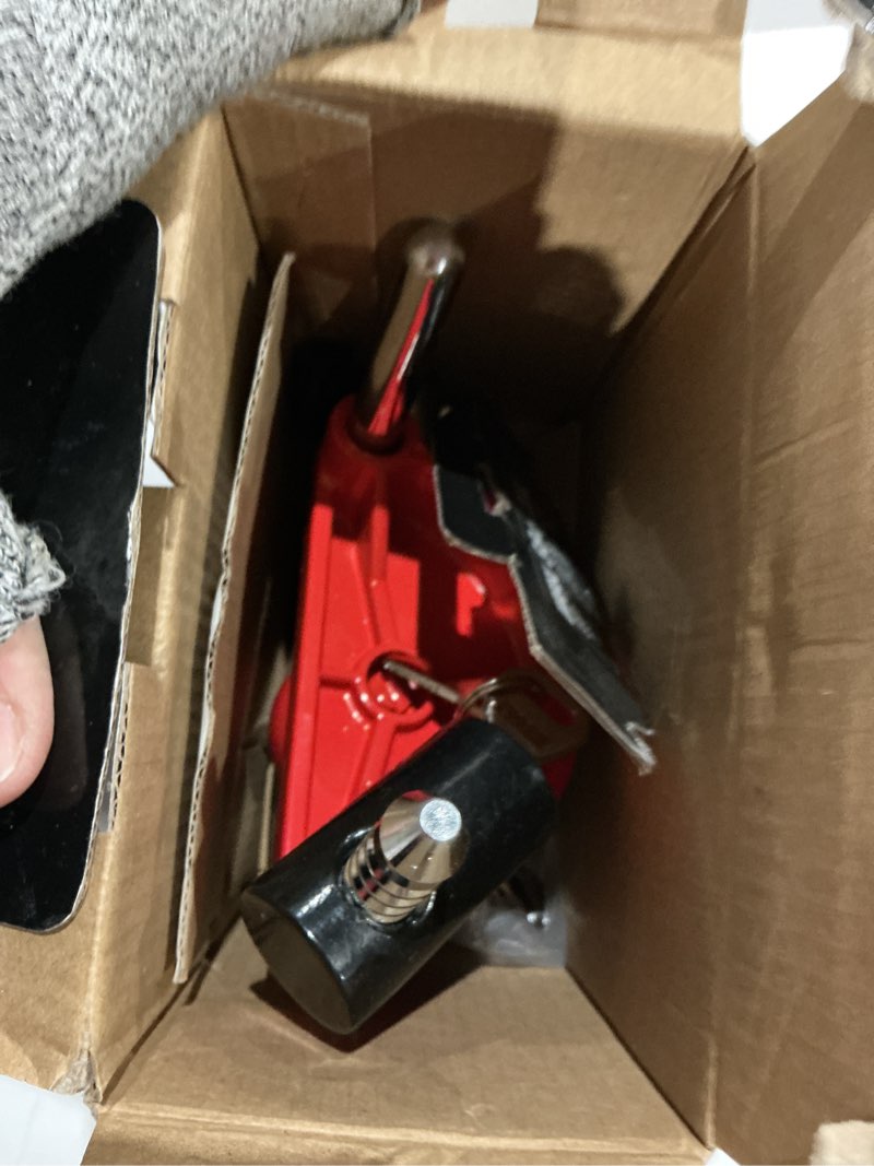 Condition photo showing As Is for brok anti-towing lock kit