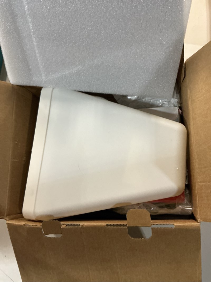 Condition photo showing Good Condition for cell phone booster for home & office - boosts 3g/4g/5g signal for all us carriers, up to 3500 sq.ft, supports band 12/17/13/5, with hd display, fcc approved cell signal booster blue