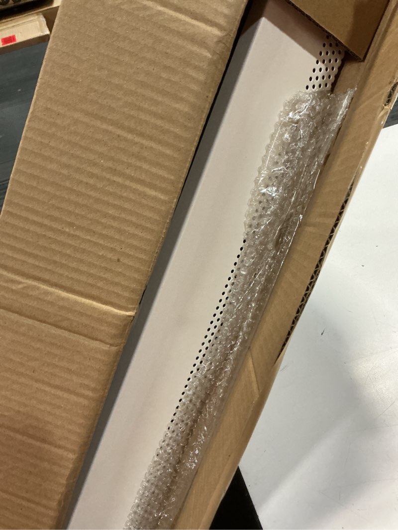 Condition photo showing Good Condition for upgraded 5 ft baseboard heater covers with left and right endcaps, galvanized steel easy slip-on baseboard cover for replacing old and rusty looking electric and hydronic base board heater cover baseboard heater covers series 5ft 1pk w/endcap