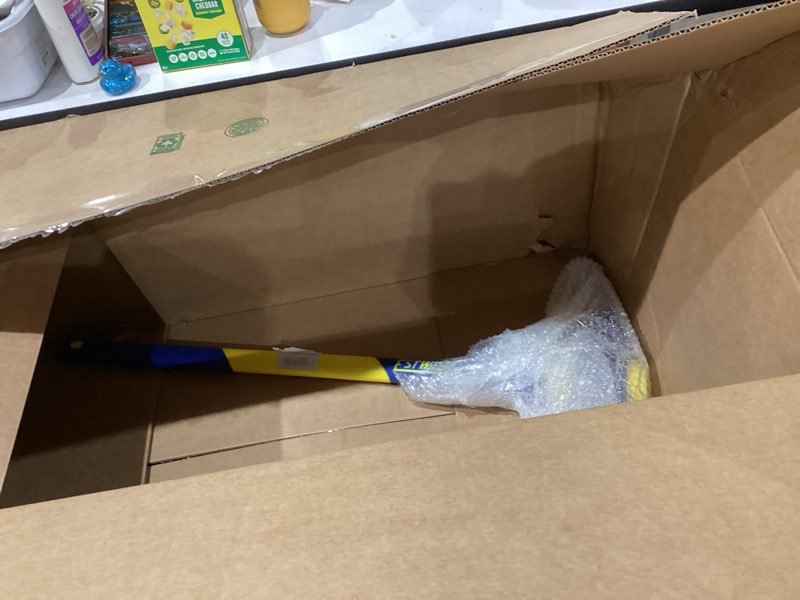 Condition photo showing Good Condition for Estwing 5-Pound Pick Mattock, 36-Inch Fiberglass Handle, Ideal for Hoeing in Tight Quarters or Rocky Soil 5 lb Pick Mattock