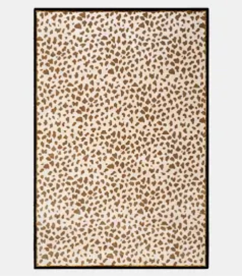dweike 4x6 animal tiger rug for living room, soft washable abstract animal print area rugs for bedro