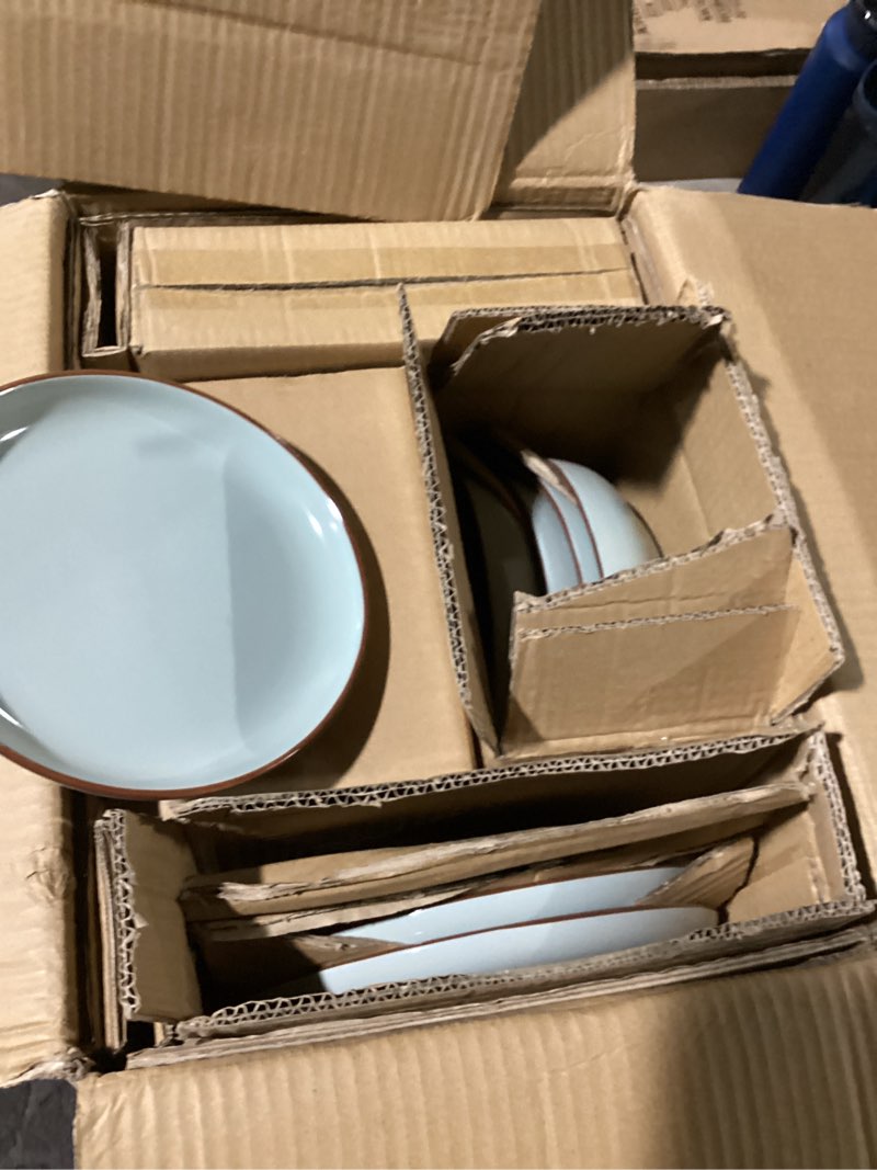 Ebern Designs Jhori Stoneware Dinnerware Set - Service for 4
