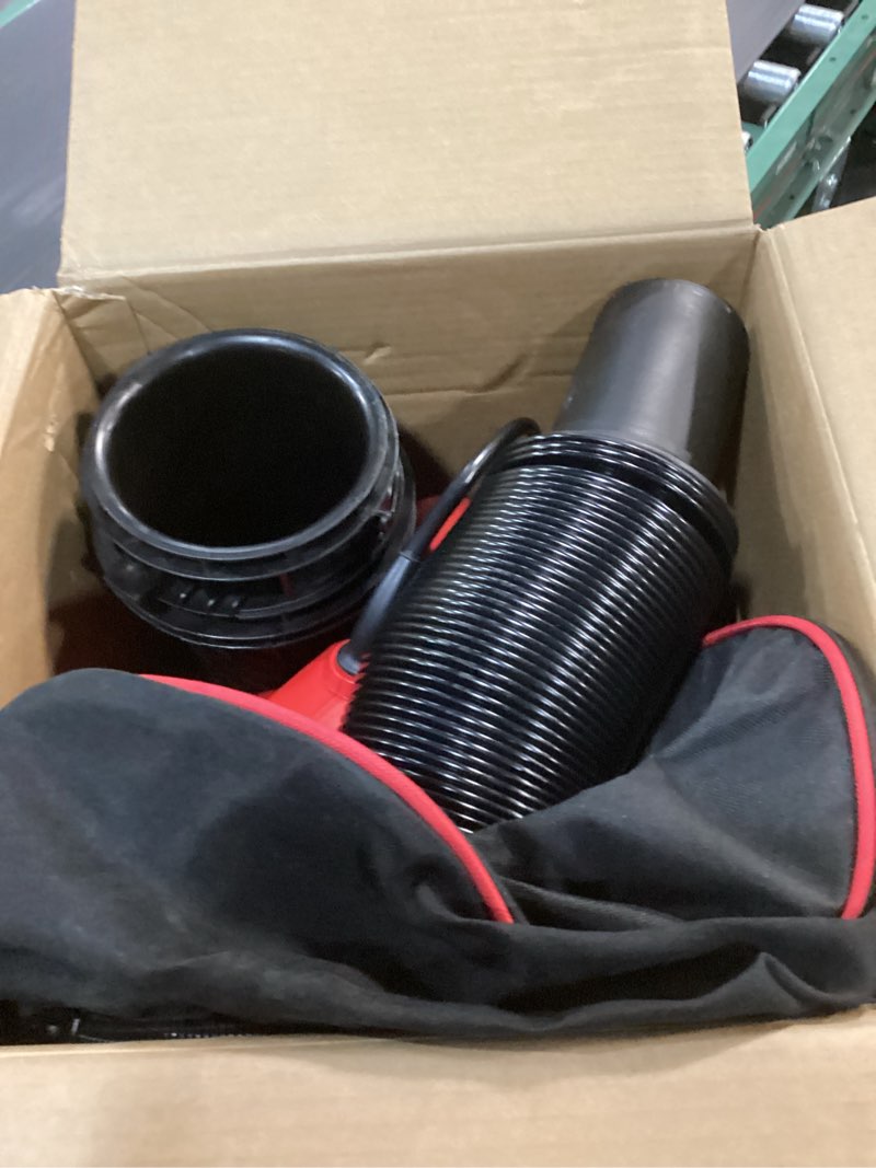 Condition photo showing Good Condition for CRAFTSMAN 3-in-1 Leaf Blower, Vacuum and Mulcher, Backpack Blower Up to 260 MPH, 12 Amp, Corded Electric Leaf Collector (CMEBL7000)