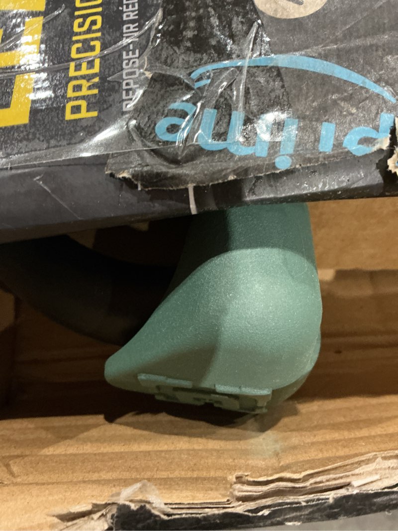 Condition photo showing As Is for caldwell lead sled dft 2 rifle shooting rest with adjustable ambidextrous frame for recoil reduction, sight in, range and stability lead sled black, green