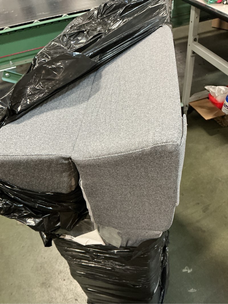 Condition photo showing Good Condition for Youzi Folding Sofa Bed, Foldable Mattress for Bedroom and Living Room, 6 Inches Single Four-fold Floor Sofas for Guests, Sofa Bed Chair Floor Mattress with Washable Cover, Dark Gray, 75" x 25" x 6" 601 Dark Gray Single