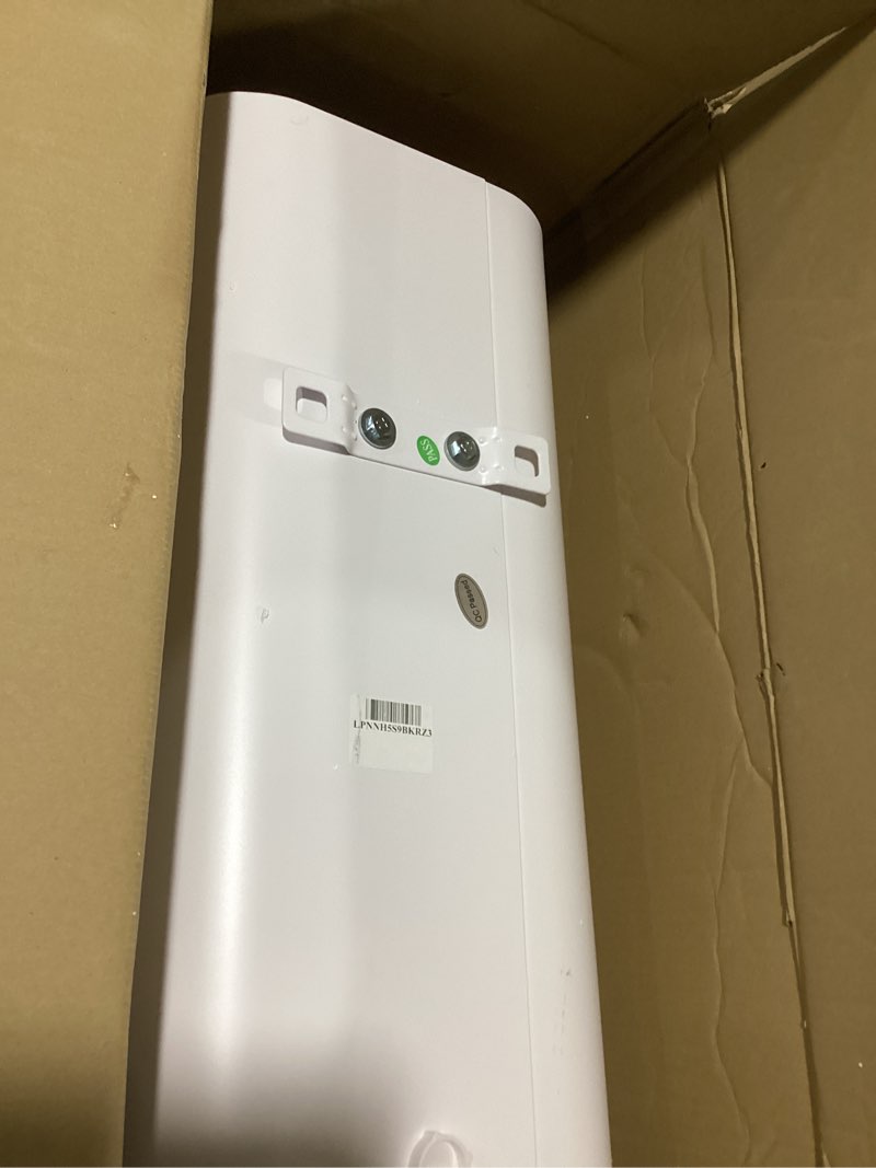 Condition photo showing As Is for 8 Gallon Electric Mini Tank Water Heater, 110V 1500W Point of Use On Demand Under Sink Instant Hot Water Heater for Home Kichen Bathroom 8 Gallons