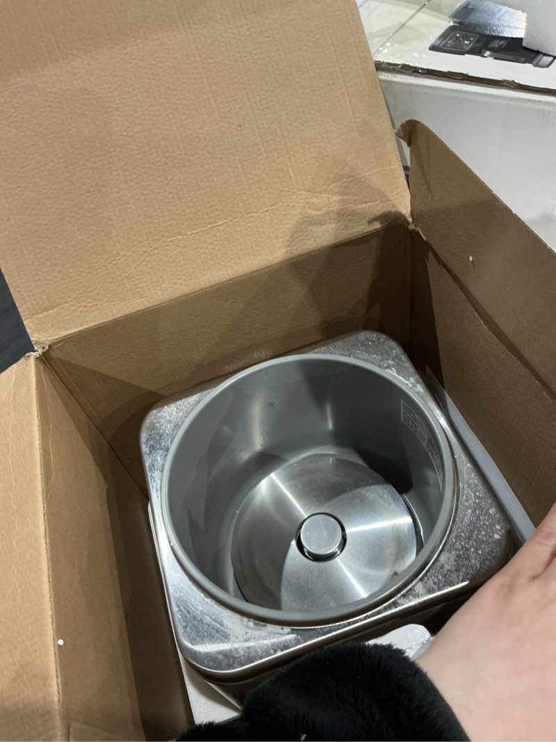 Cuisinart 8-Cup Rice Cooker, Silver, CRC-800NAS