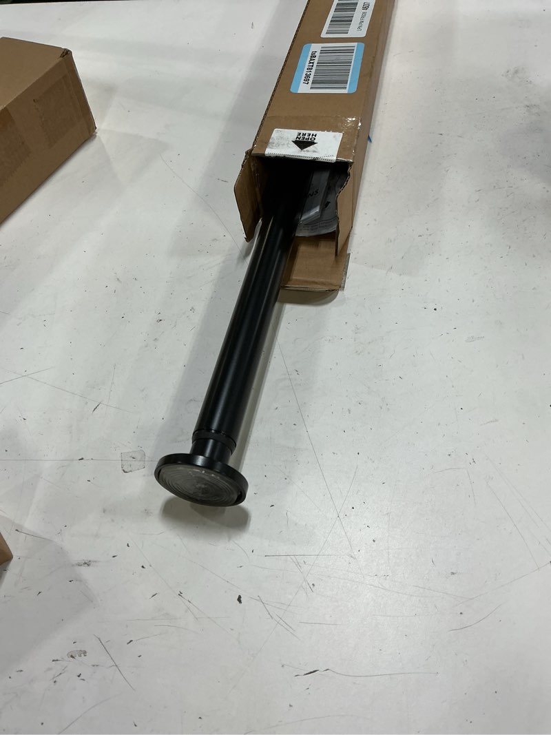 Condition photo showing Good Condition for ivilon tension curtain rod - spring tension rod for windows or shower, 24 to 36 inch. black 24" to 36" black