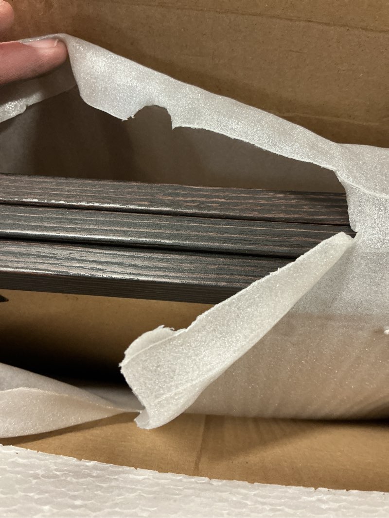 Condition photo showing Good Condition for 16x24 Picture Frame Set of 3, Black Wood Grain 16x24 Frames for Horizontal and Vertical Wall Mounting (3 pack,Black)