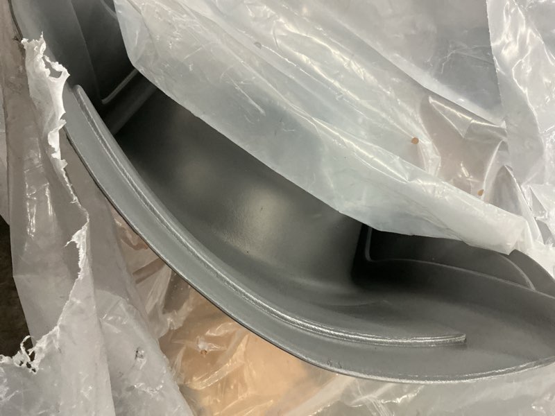 Condition photo showing Good Condition for outdoor playset gray wave slide