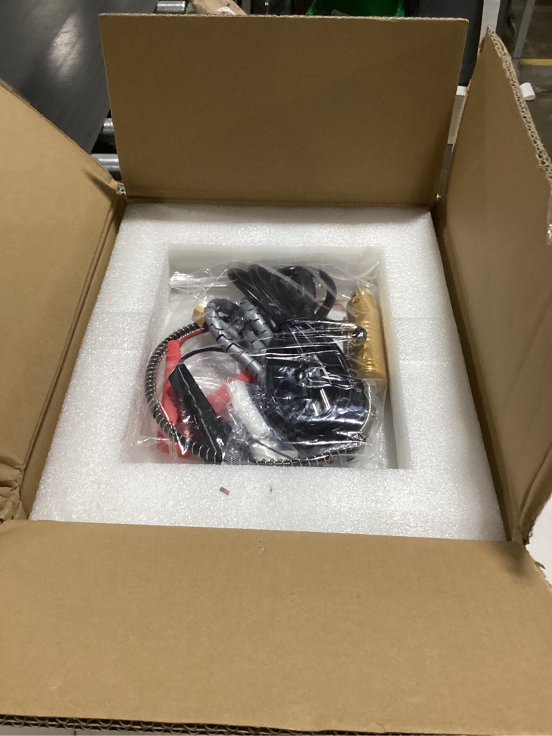 Condition photo showing New/Like New for GOYOJO PCP Air Compressor, Max 4500 PSI / 300 Bar, Fast Fill for Airguns or Paintball Tank, Auto Shut-Off, Dual Power Car 12V DC or Home 120V AC, Built-in Cooling Fan, 300W Portable Pcp Pump