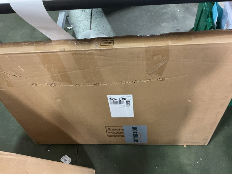 Condition photo showing Good Condition for ARPEOTCY Large Framed Canvas Wall Art, 24x36 Inch, Modern Minimalist Abstract Art Prints, Contemporary Neutral Decor for Living Dining Room Hallway Bedroom Fireplace, Sandstone Textured Decor white gestures 36L" x 24W"