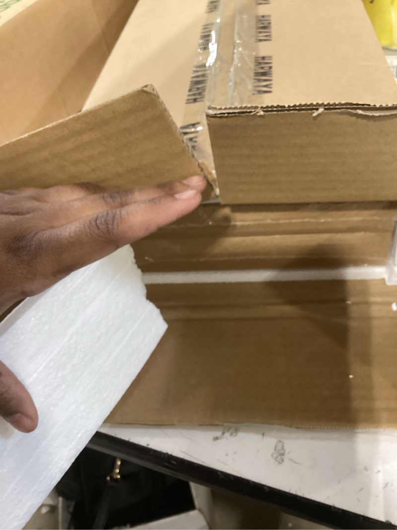 Condition photo showing Good Condition for harwaya light wood floating shelves for wall 36 inch x 8 deep, extra large wall shelf for bedroom living room books, long hanging shelves for office bookshelf art decor (light brown color, set of 2)