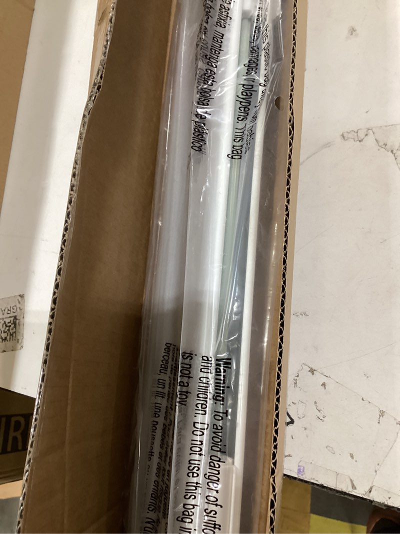 Condition photo showing New/Like New for lazblinds no tools no drill cordless cellular shades, blackout light blocking honeycomb shades for home, thermal insulation blinds for windows, 35" w x 64" h, white blackout-white 35" w x 64" h