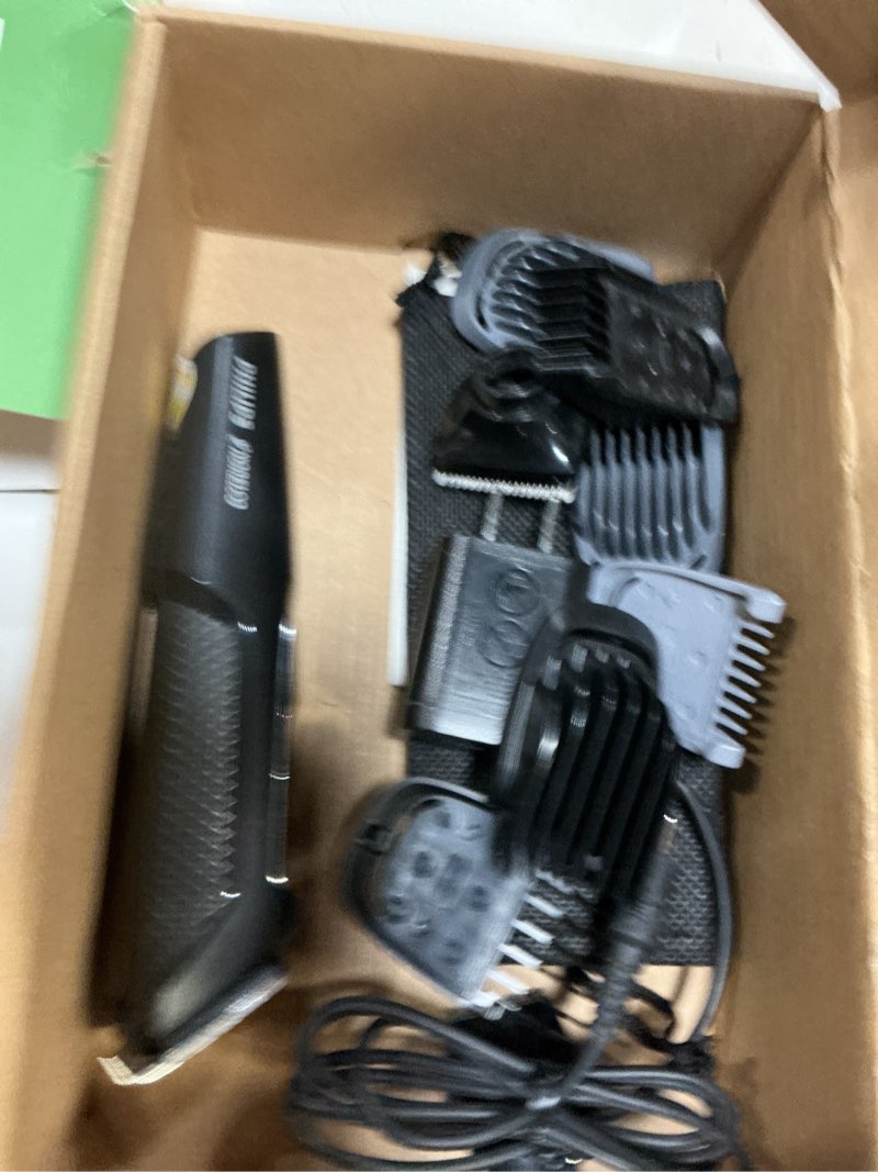 Condition photo showing As Is for philips norelco all-in-one 3000 series 13 in 1 trimmer, beard styler & men's hair clipper, 9 length settings & self-sharpening skin-friendly blades, mg3919/50