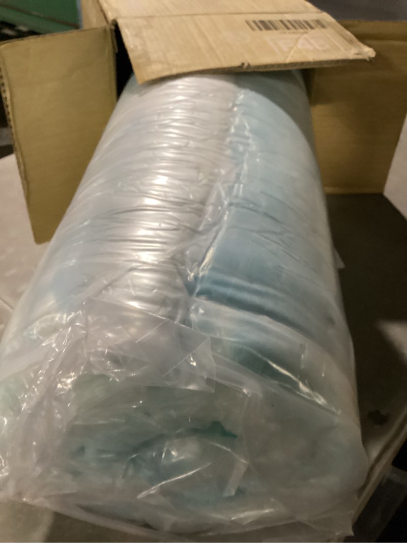 Condition photo showing New/Like New for sweetcrispy mattress topper full, 3 inch thick memory foam gel infused cooling toppers pad for full size bed, sleeper sofa, rv, camper, certipur us certified, ventilated and breathable, blue 3 in full