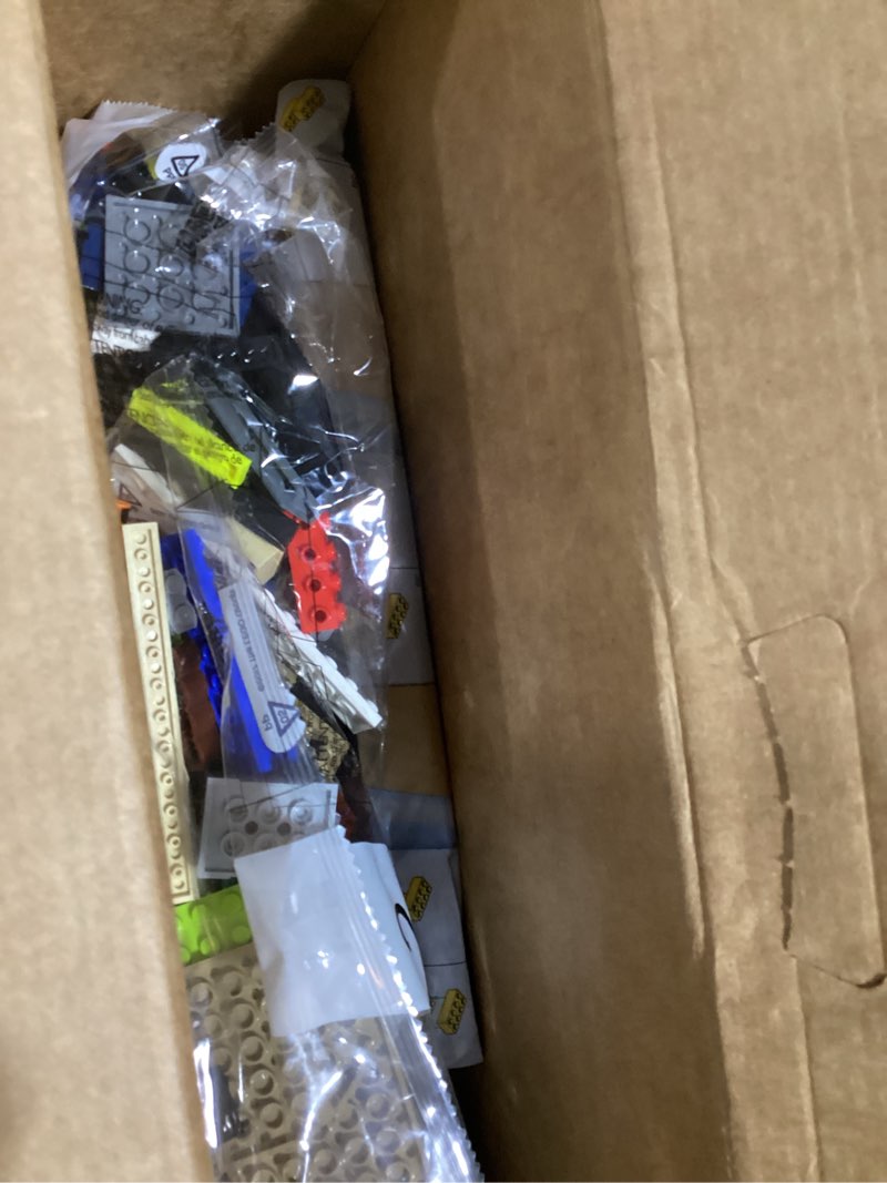 Condition photo showing New/Like New for LEGO City Police Prison Island Building Set, Birthday Gift for Boys and Girls Ages 7 Plus, Imaginative Play, Helicopter Toy, Boat Toy and Dinghy, 7 Minifigures with Dog and Shark, 60419