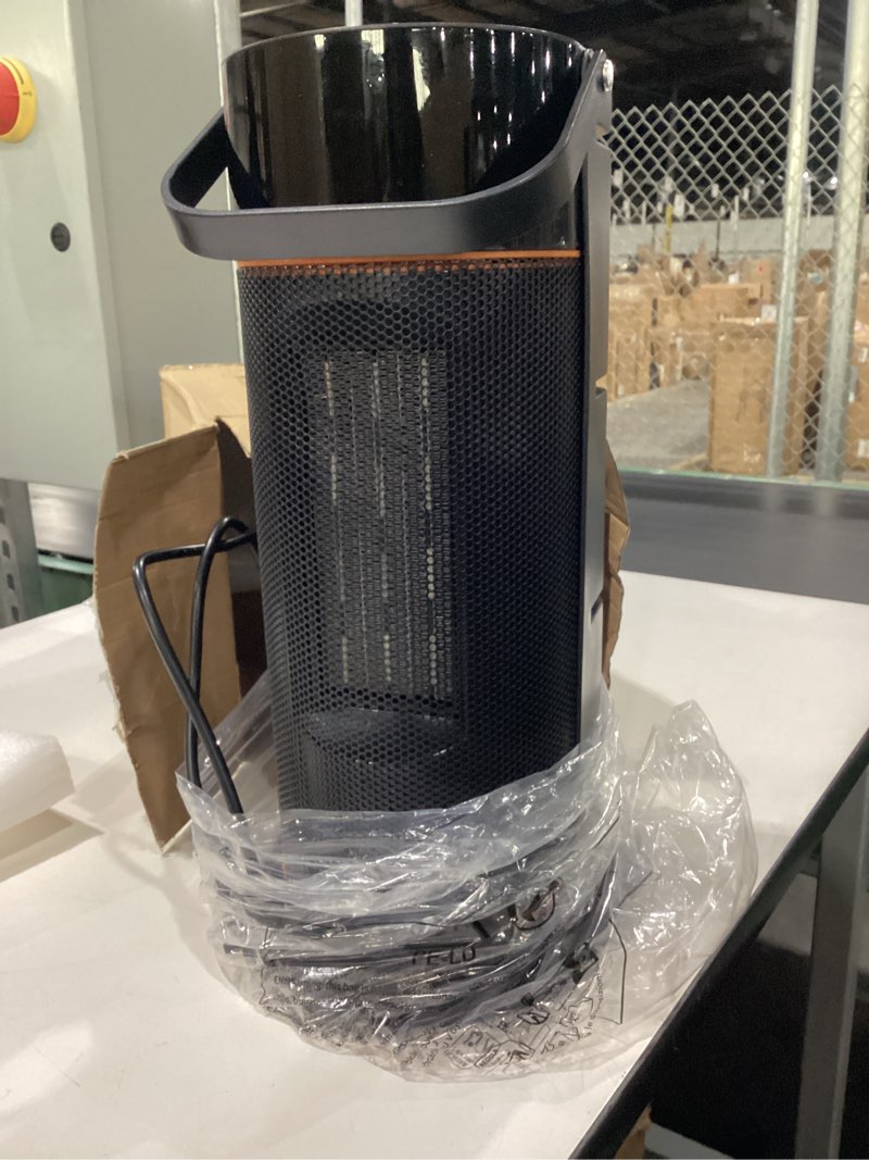 Condition photo showing Good Condition for NOT TESTED Space Heater - 1500W Portable Space Heaters for Indoor Use, PTC Ceramic Electric Heater with Remote, 4 Modes, 9H Timer, Low Noise, 70°Oscillation, Overheat & Tip-Over Protection for Office Home Black