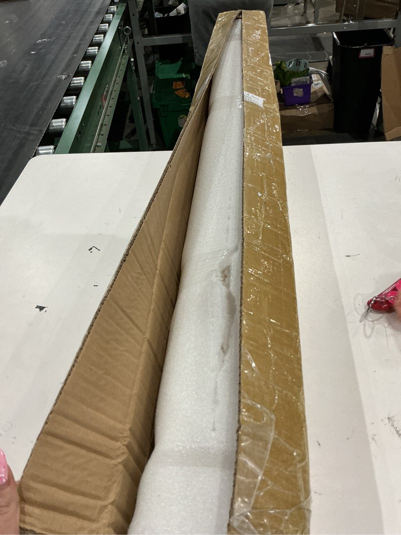 Condition photo showing New/Like New for 3" x 3" x 48" solid white oak stair newel post with a single groove notched newel wood balusters for staircase interior railing newels for stair handrails 3 x 3 x 48" white oak 1