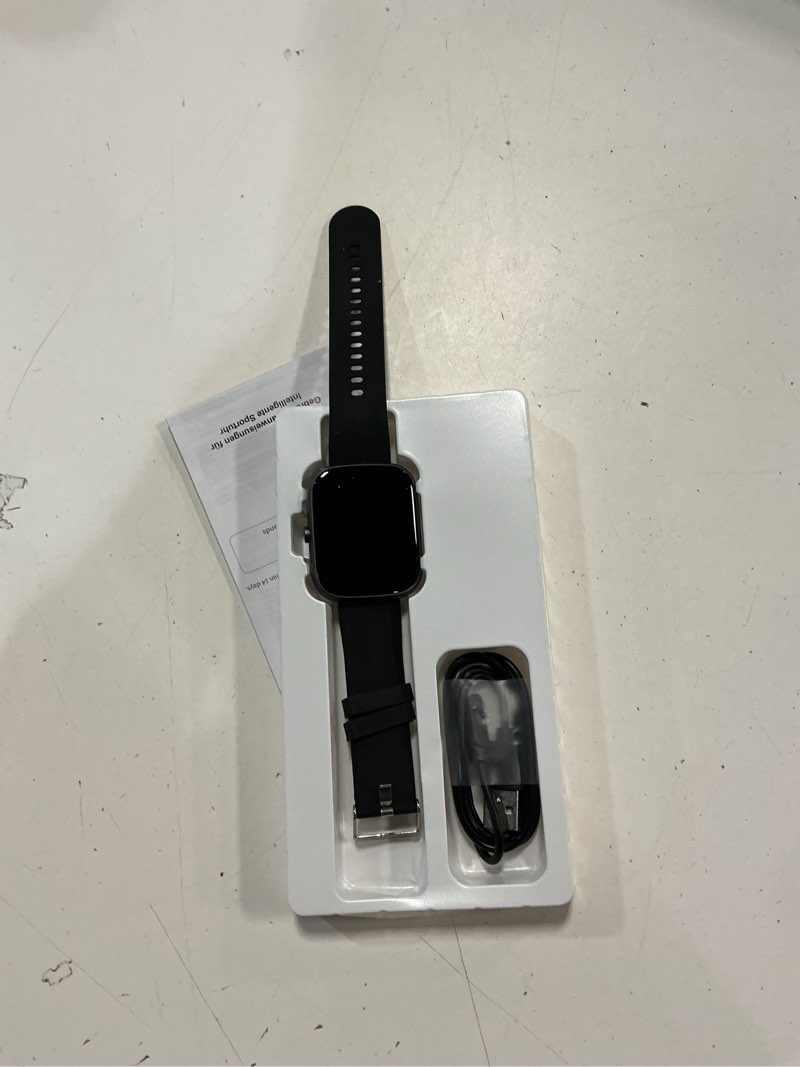 Condition photo showing Good Condition for 2026 new 1.91''hd screen smart watch compatible with android and iphone,answer/make calls/100 sports modes/message reminder,ip68 waterproof fitness tracker for men women, gifts