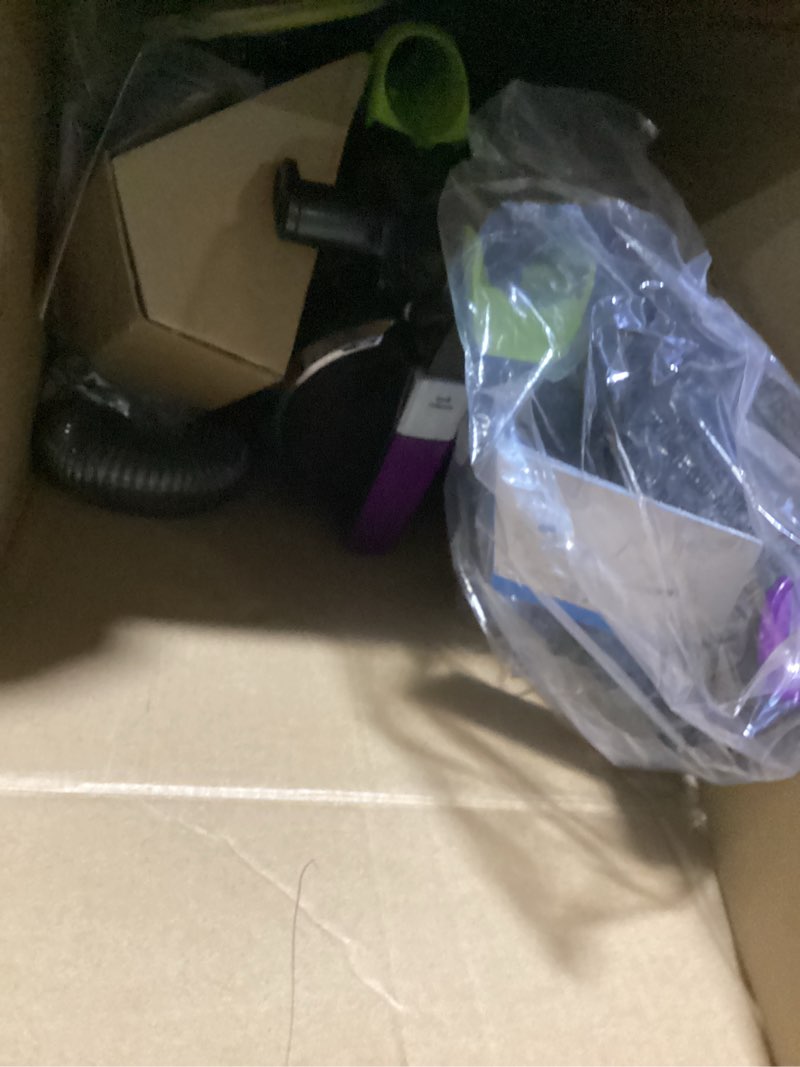 Condition photo showing Good Condition for bissell 24613 pet hair eraser turbo plus lightweight vacuum, tangle-free brush roll, powerful pet hair pick-up, smartseal allergen system, specialized pet tools, easy empty dirt tank grapevine purple with electric green accents
