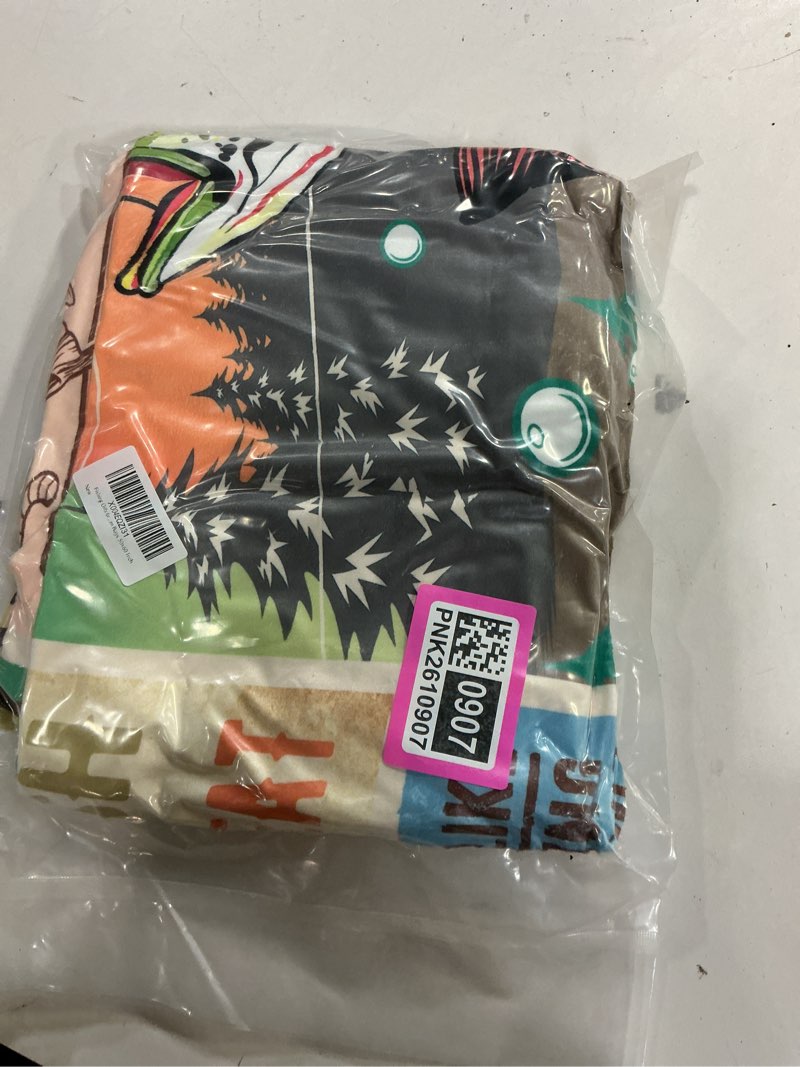 Condition photo showing New/Like New for Fishing Gifts,Fish Accessories Blankets for Men, Unique Fisherman Gifts, Fishing Stuff,Soft Fluffy Throw Blanket for Men Boys 40x50 Inch Fishing Blanket 40x50 Inch