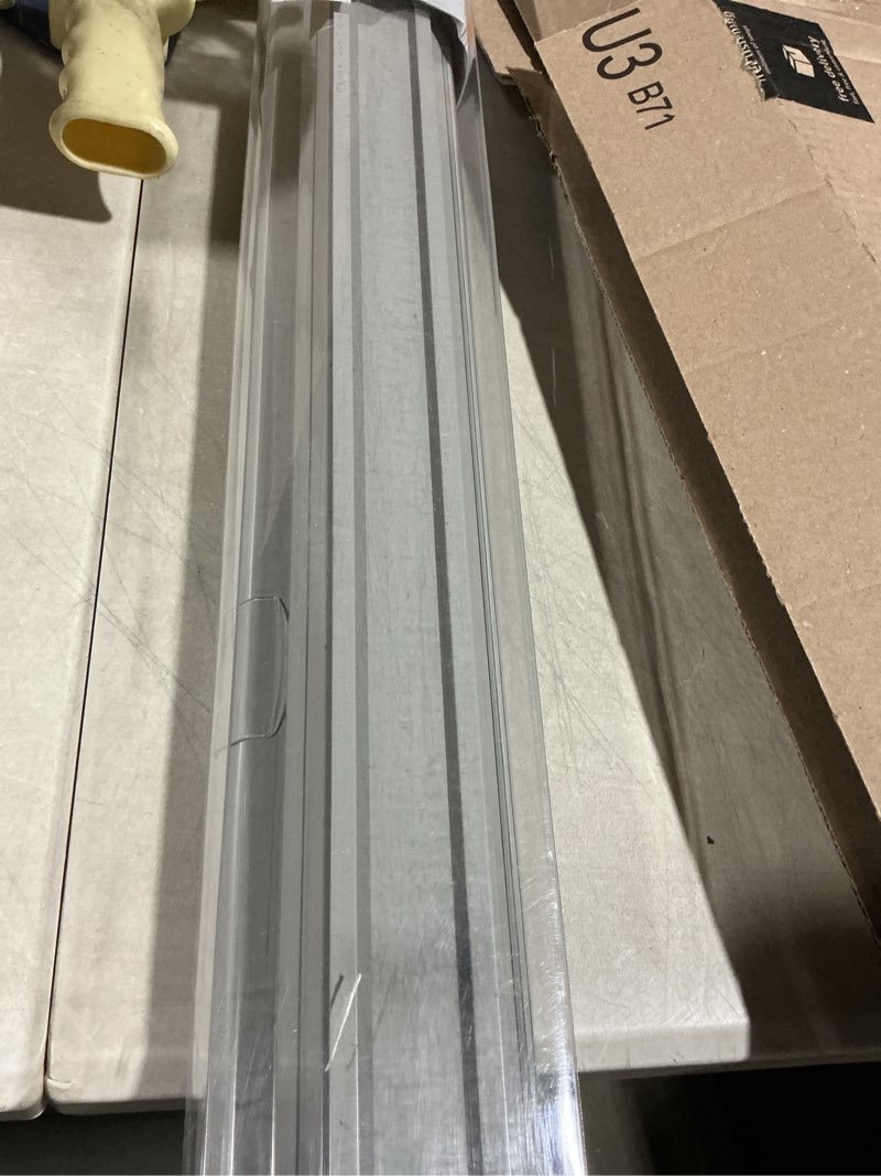 Condition photo showing As Is for lazblinds top down bottom up (tdbu) cordless cellular shades, light filtering honeycomb shades thermal insulation noise reduction blinds for windows, 23\" w x 48\" h, grey grey - light filtering 33\" w x 72\" h