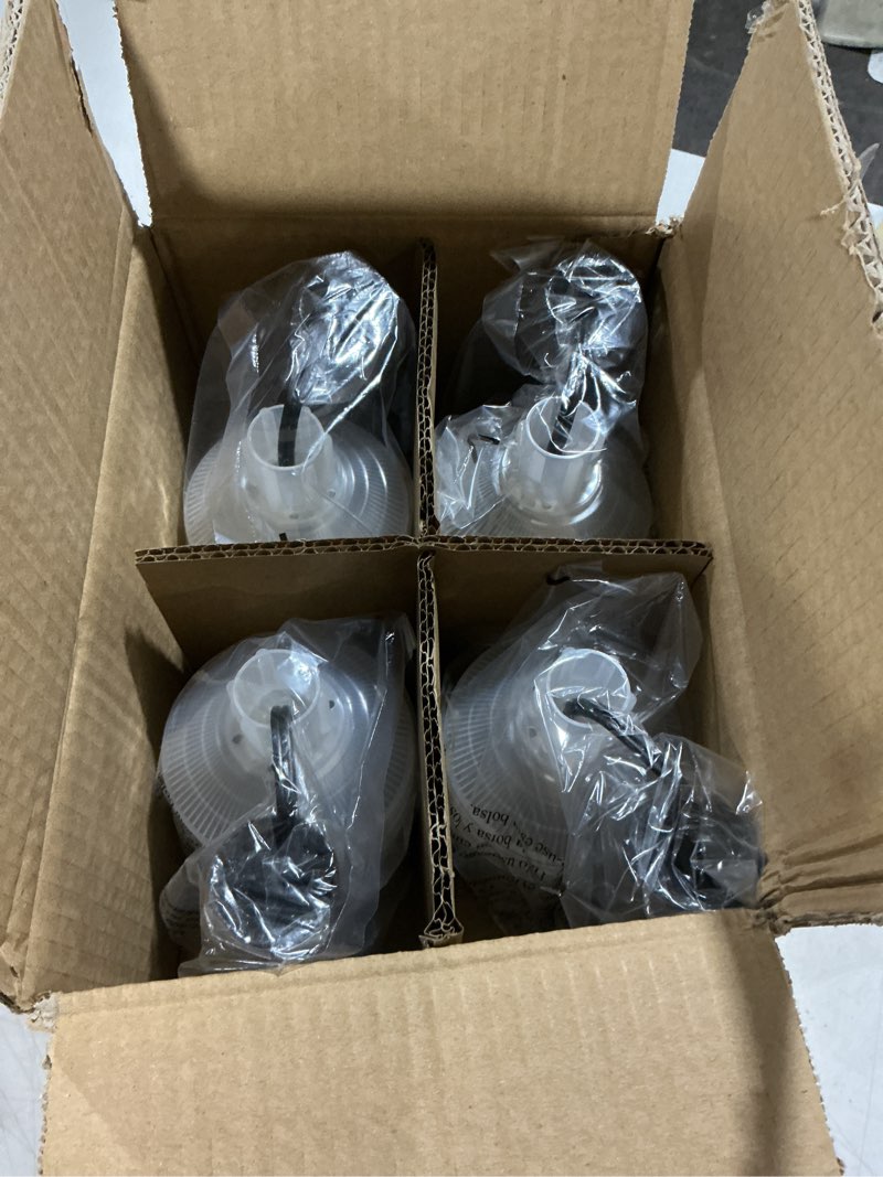 Condition photo showing Good Condition for paradise plastic path stake light (black, 4 pack) black 4 pack