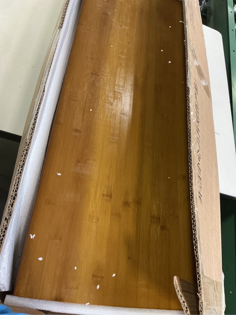 Condition photo showing Good Condition for Japanese Floor Table, Bamboo Folding Low Coffee Table for Sitting on The Floor, No Assembly Meditation Tea Table for Dinning Living Room (Brown, 100CM) Brown 100CM